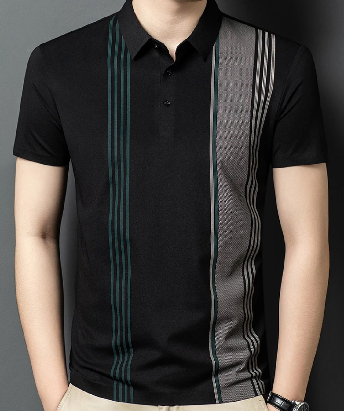 Classy Fashion Polo Black
