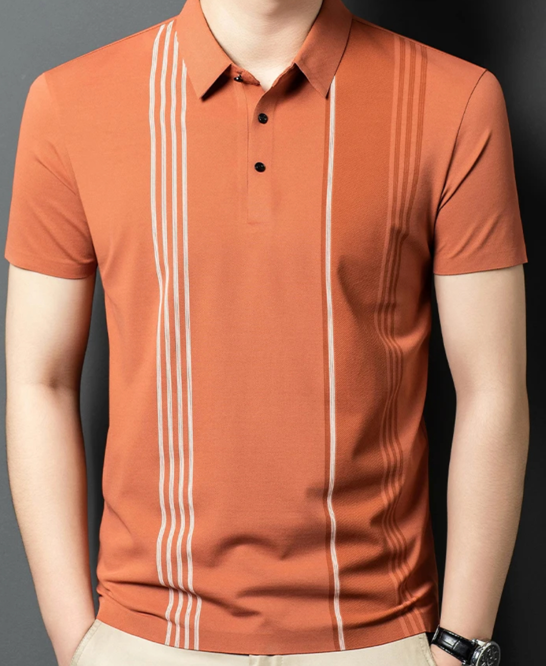 Classy Fashion Polo Orange