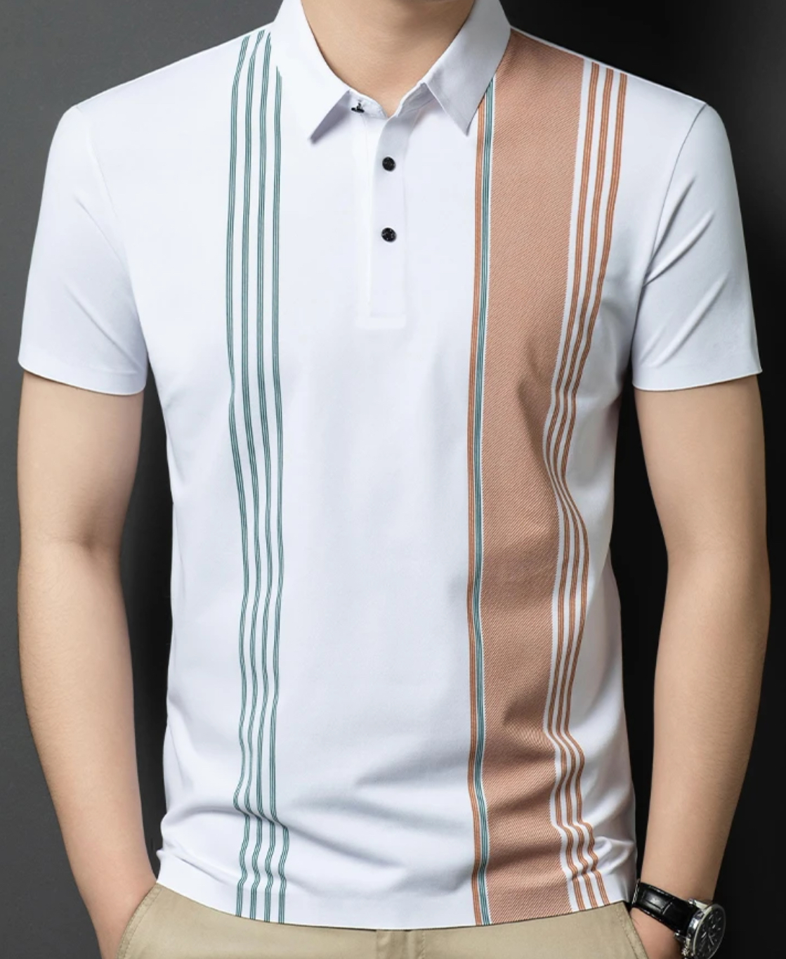 Classy Fashion Polo White