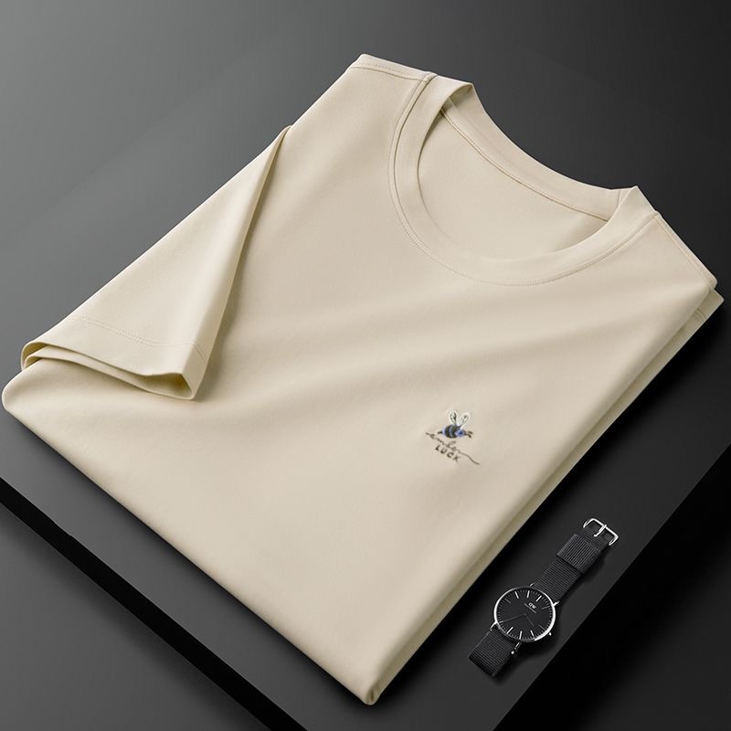 Classy Slim Fit T-Shirt Apricot