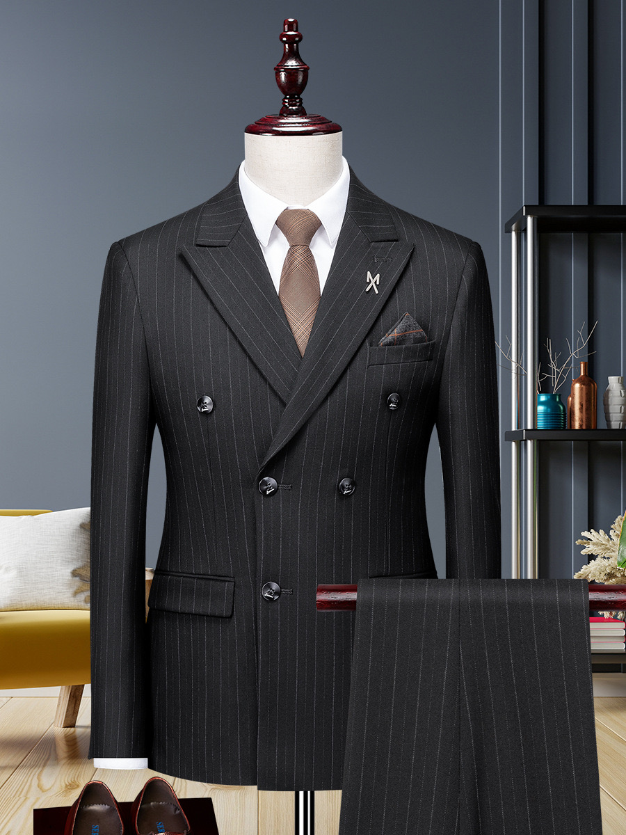 Fashion Elegant 2pcs Suit Set Black
