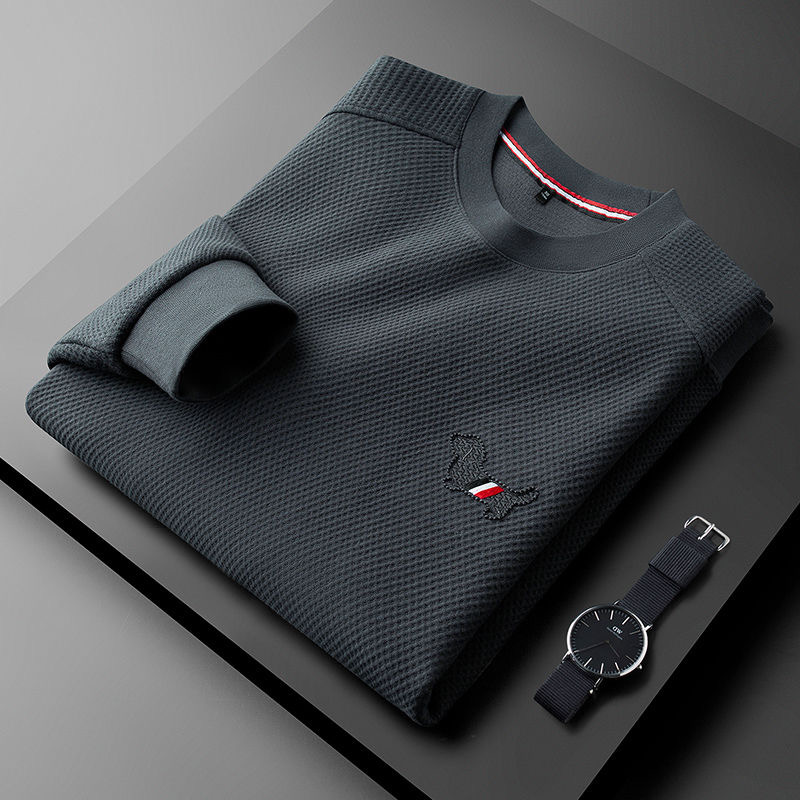 Fashion Slim Fit SweatShirt Gray
