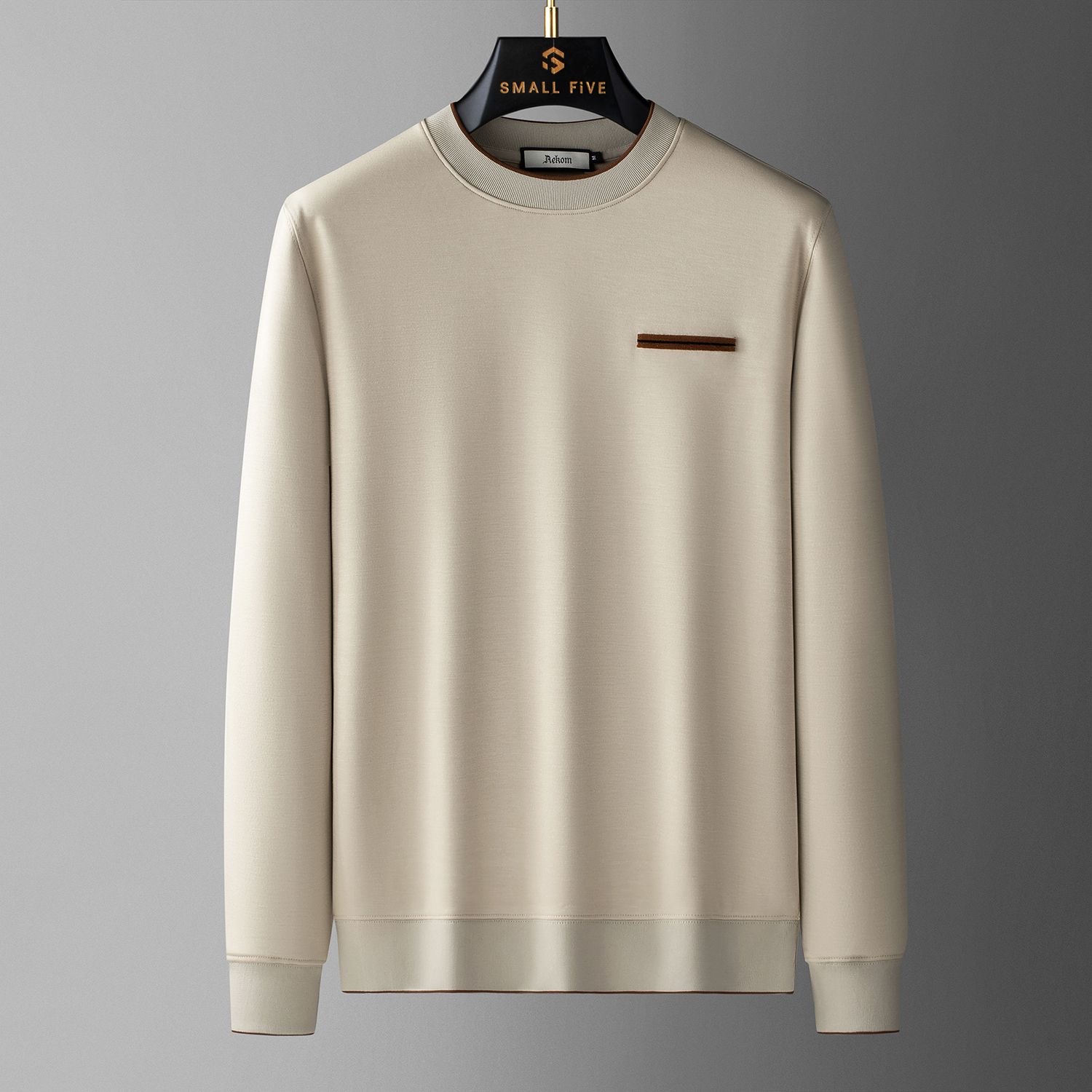 High-end Luxury SweatShirt Apricot