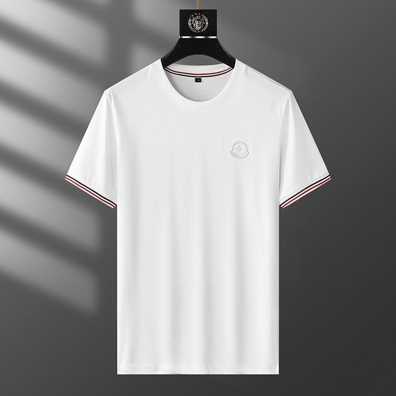 Luxurious Cotton Shorts Sleeve T-Shirt White