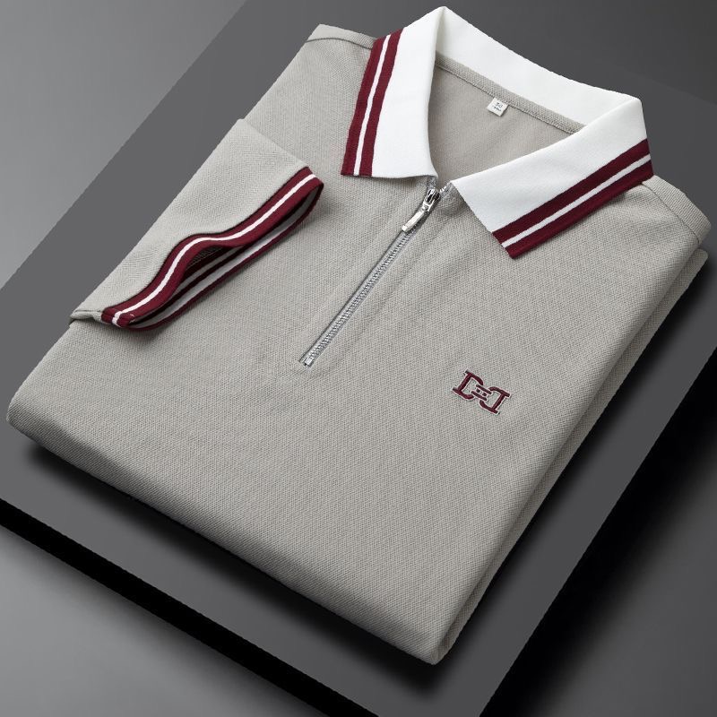 New Style Slim Fit Polo Shirt Khaki