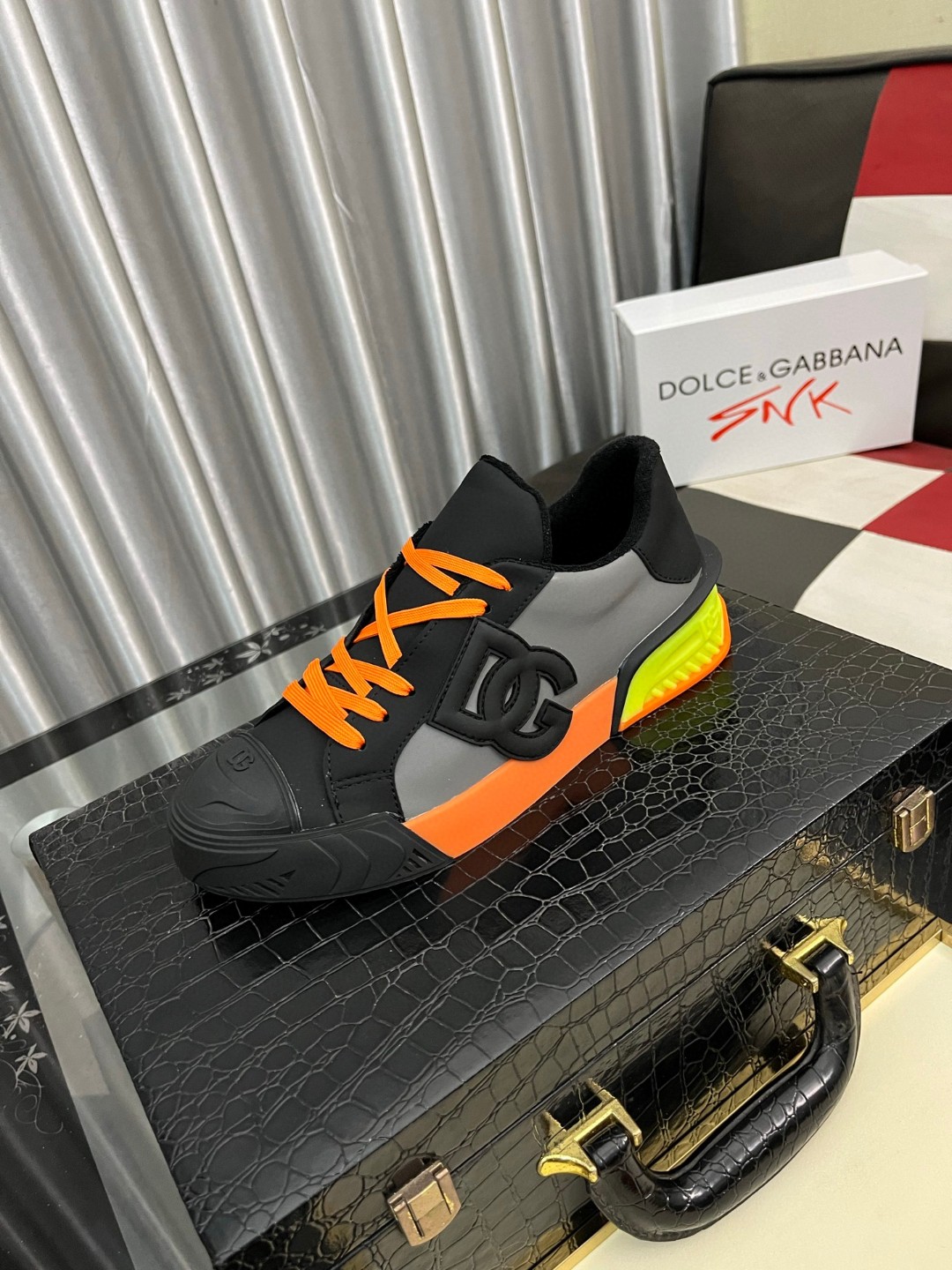 Luxury D&G Sneakers - Black