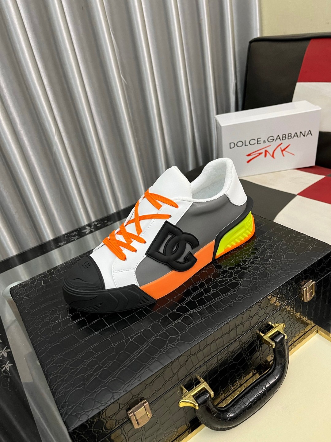 Luxury D&G Sneakers - White