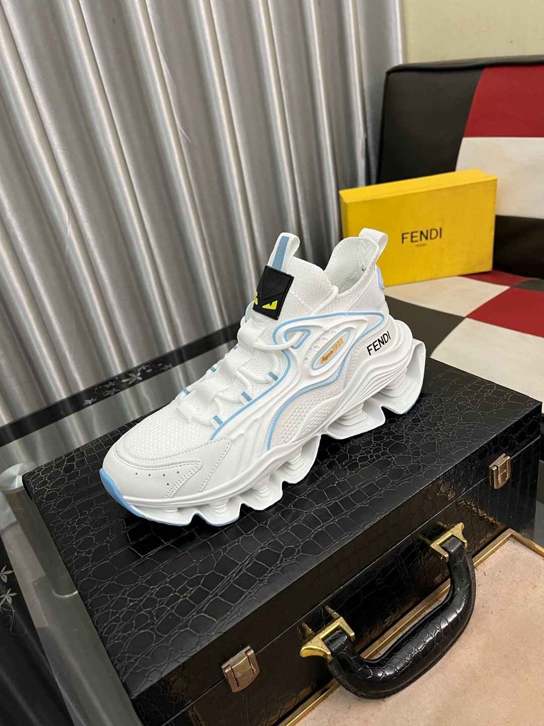 Luxury FENDI Sneakers - White