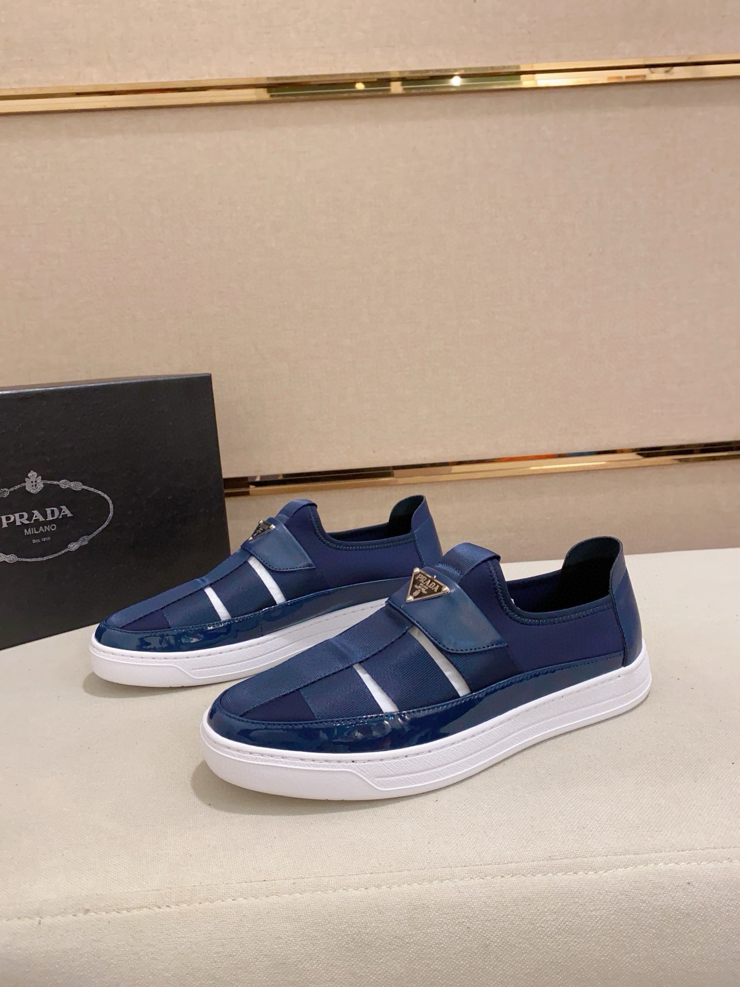 Luxury PRADA Sneakers - Blue