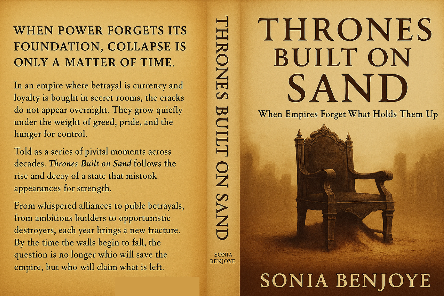 Thrones Built On Sand Cover